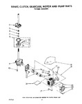 Diagram for 07 - Brake, Clutch, Gearcase, Motor And Pump