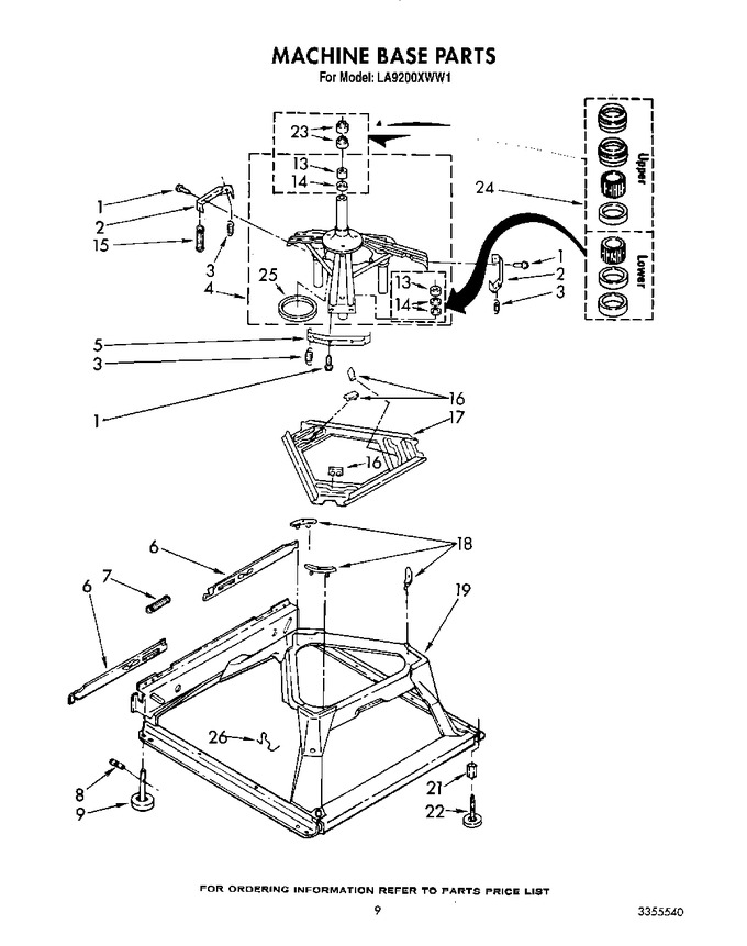 Diagram for LA9200XWF1