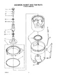 Diagram for 04 - Agitator, Basket And Tub