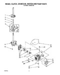 Diagram for 07 - Brake, Clutch, Gearcase, Motor And Pump