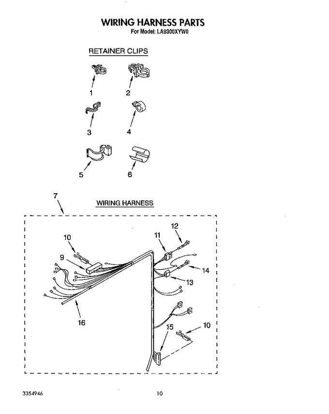 Diagram for LA9300XYG0