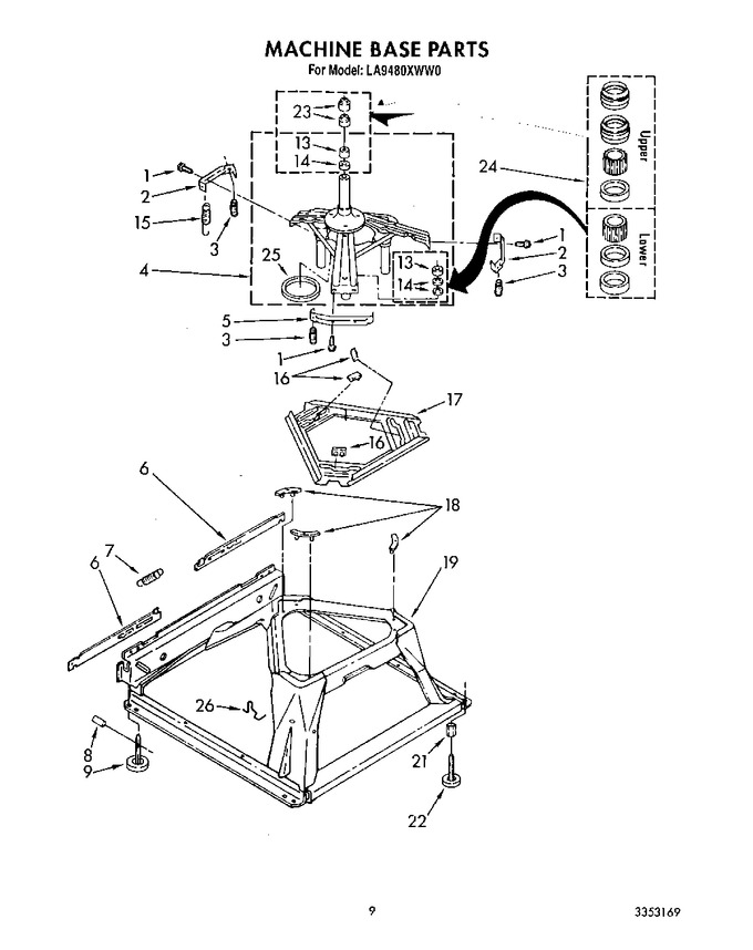 Diagram for LA9480XWF0