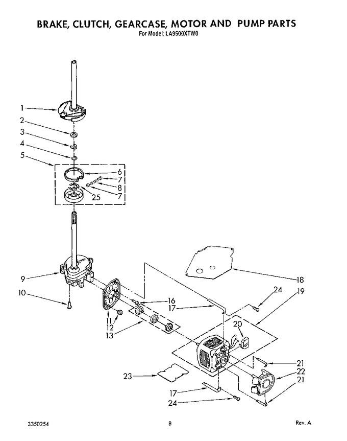 Diagram for LA9500XTF0