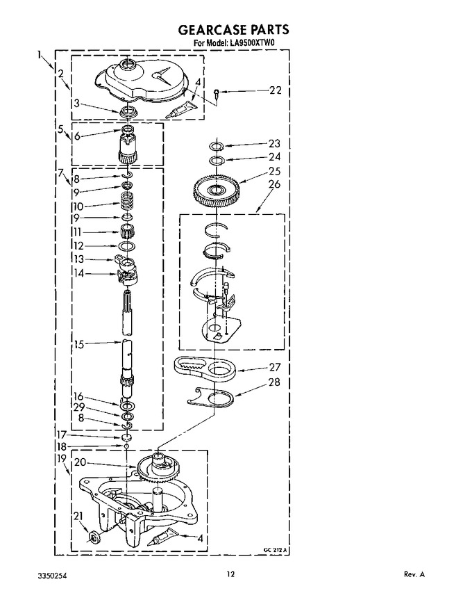 Diagram for LA9500XTM0