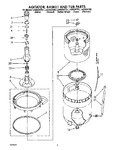 Diagram for 05 - Agitator, Basket And Tub