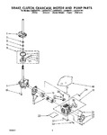 Diagram for 07 - Brake, Clutch, Gearcase, Motor And Pump