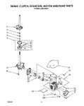 Diagram for 07 - Brake, Clutch, Gearcase, Motor And Pump