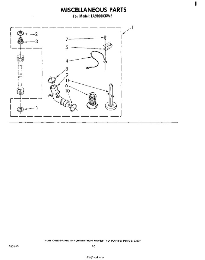 Diagram for LA9800XKW2