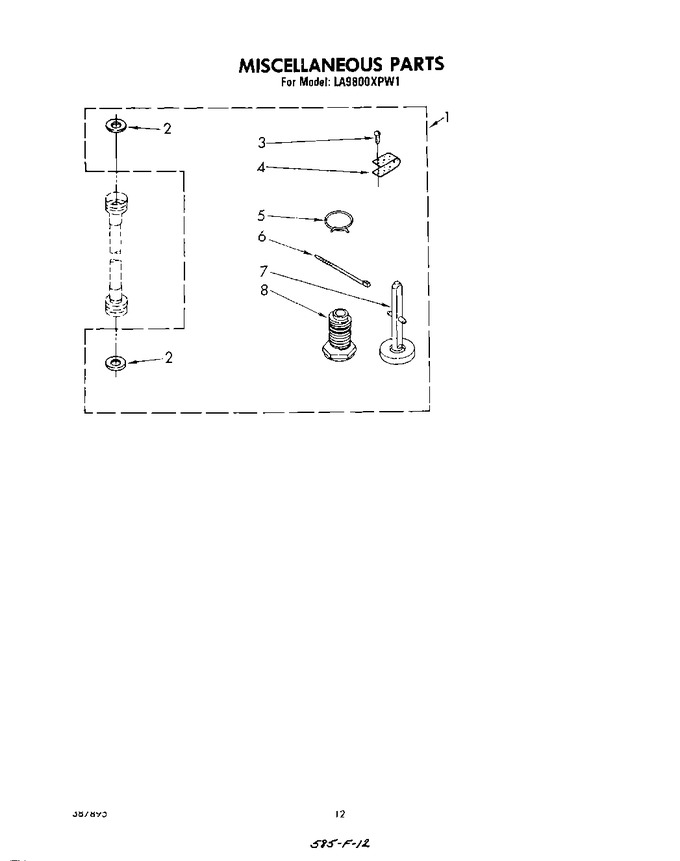 Diagram for LA9800XPW1