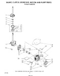 Diagram for 06 - Brake, Clutch, Gearcase, Motor And Pump