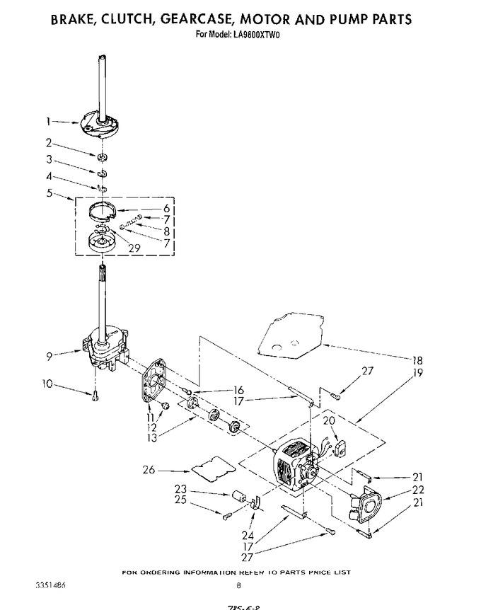 Diagram for LA9800XTG0