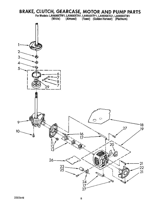 Diagram for LA9800XTN1