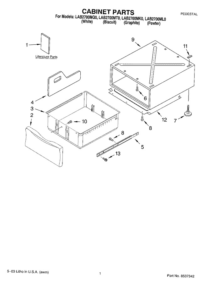 Diagram for LAB2700MQ0