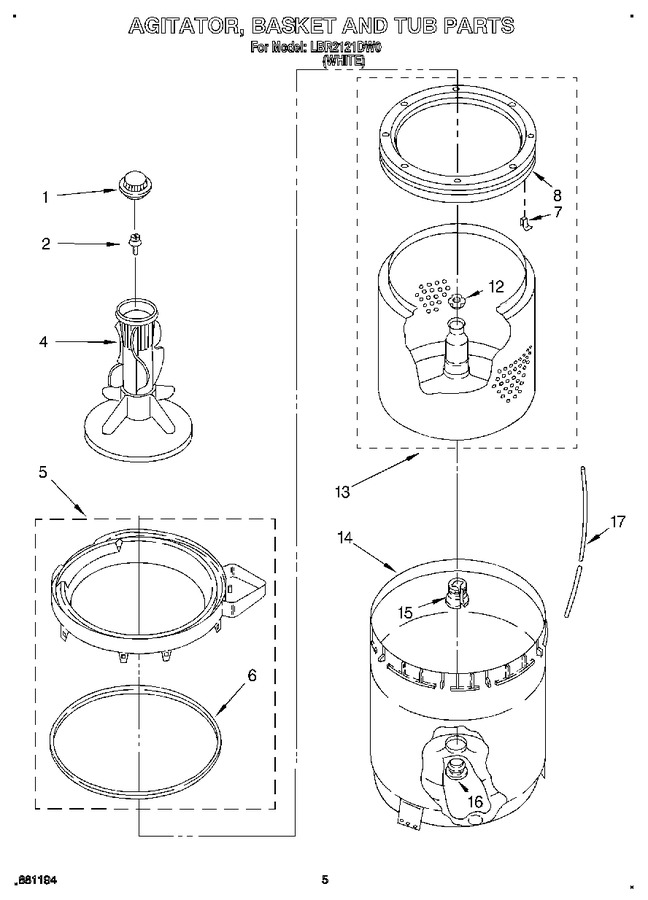 Diagram for LBR2121DW0