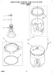 Diagram for 03 - Agitator, Basket And Tub