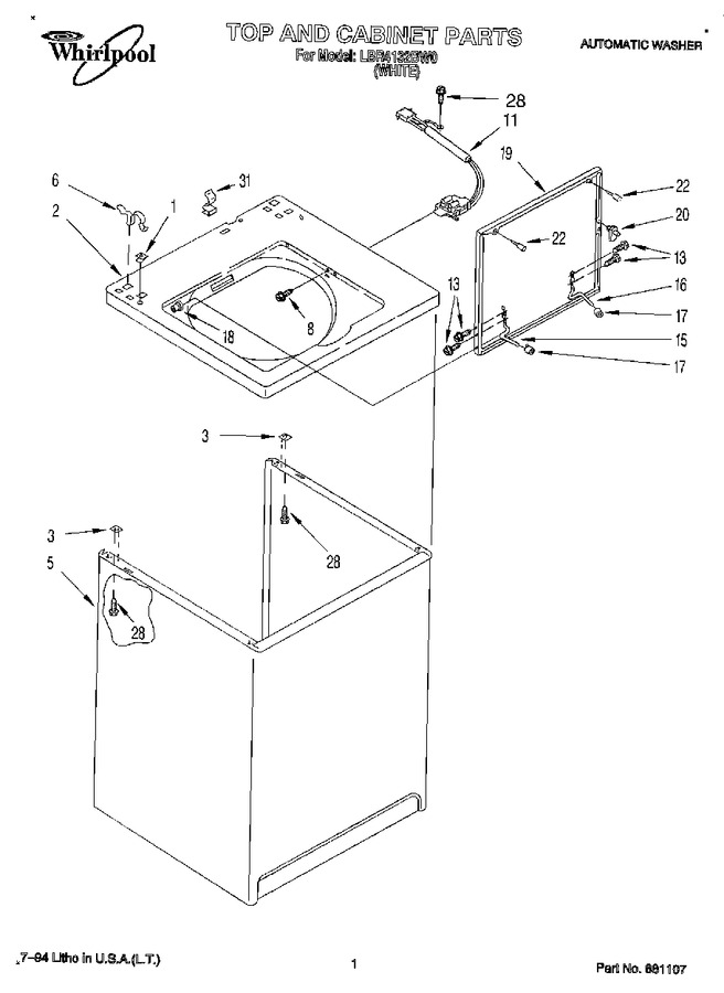 Diagram for LBR4132BW0