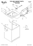 Diagram for 01 - Top And Cabinet Parts