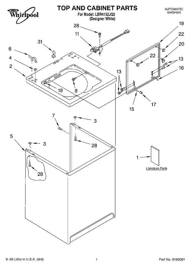 Diagram for LBR4132JQ2