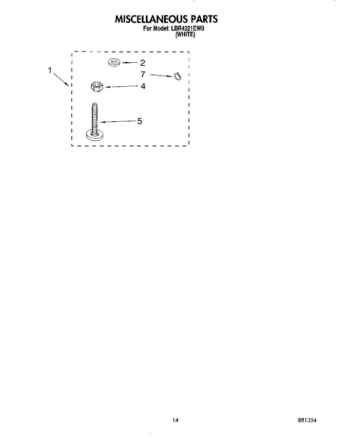 Diagram for LBR4221EW0