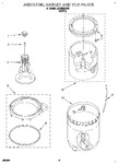 Diagram for 03 - Agitator, Basket And Tub