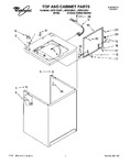 Diagram for 01 - Top And Cabinet, Lit/optional