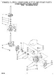 Diagram for 05 - Brake, Clutch, Gearcase, Motor & Pump