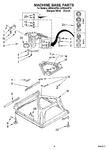 Diagram for 05 - Machine Base Parts