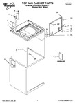 Diagram for 01 - Top And Cabinet Parts