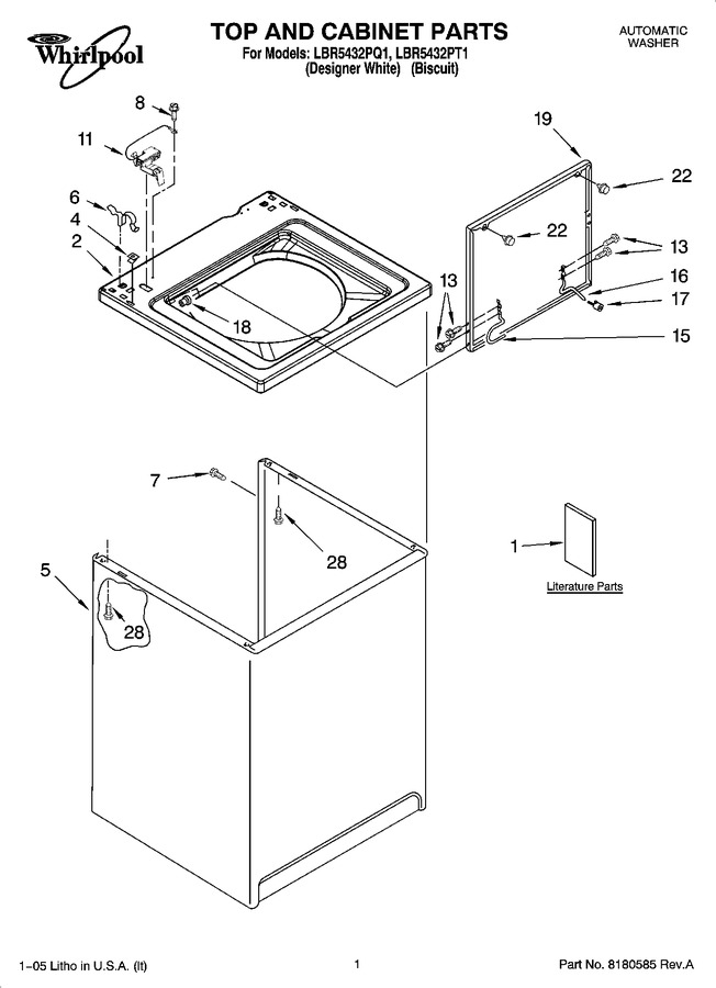 Diagram for LBR5432PT1