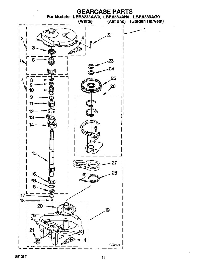 Diagram for LBR6233AG0