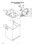 Diagram for 02 - Top And Cabinet, Lit/optional