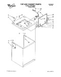 Diagram for 01 - Top And Cabinet, Lit/optional