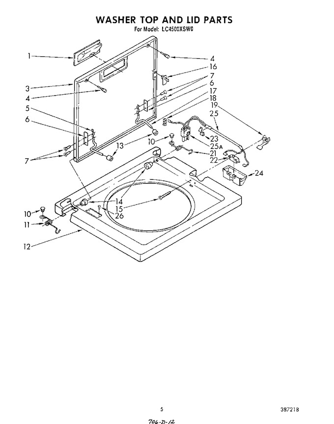 Diagram for LC4500XSW0