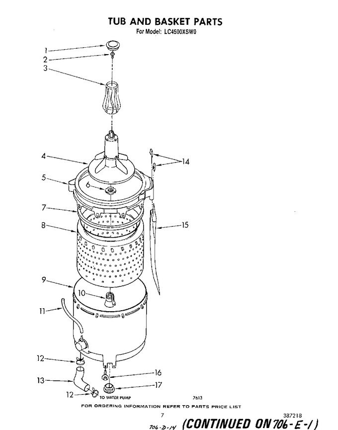 Diagram for LC4500XSW0