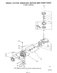 Diagram for 08 - Brake, Clutch, Gearcase, Motor And Pump