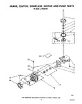 Diagram for 08 - Brake, Clutch, Gearcase, Motor And Pump