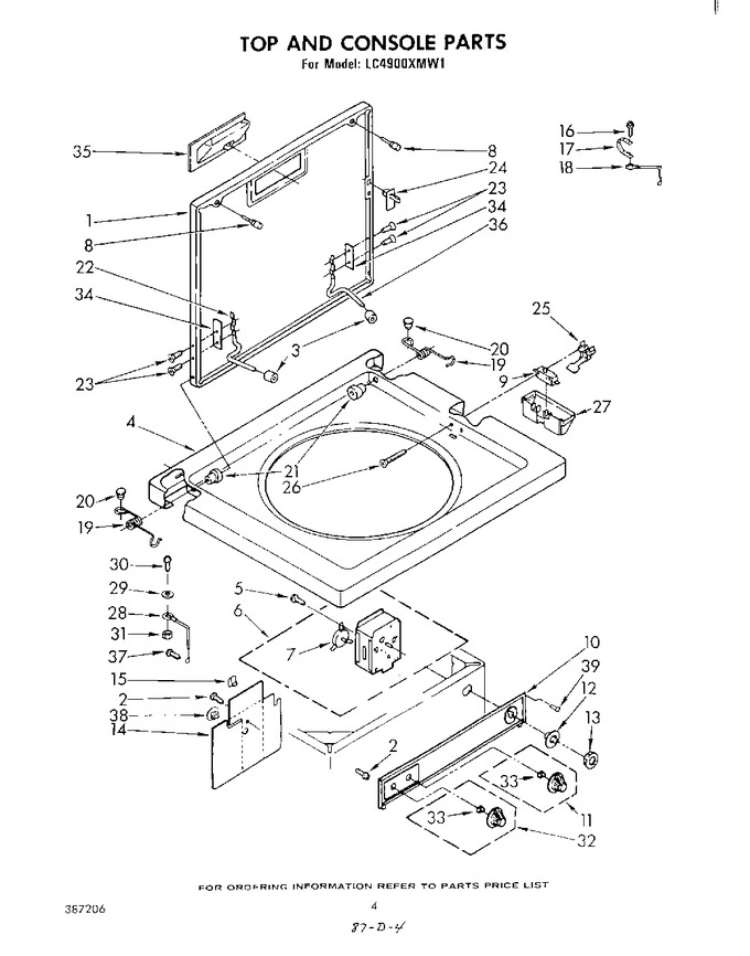 Diagram for LC4900XMW1