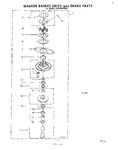 Diagram for 09 - Washer Basket Drive And Brake