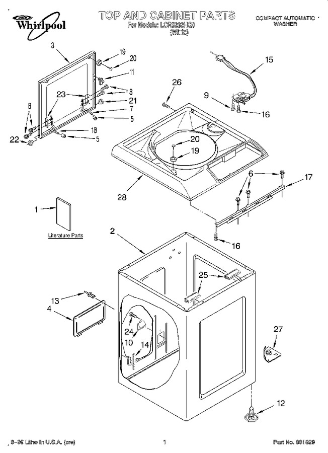 Diagram for LCR5232HQ0