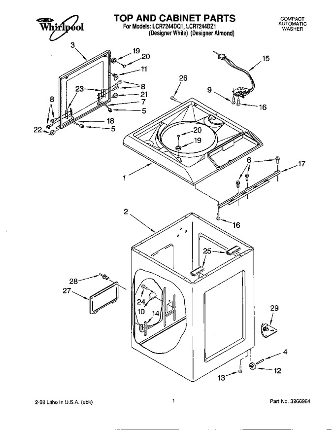 Diagram for LCR7244DZ1