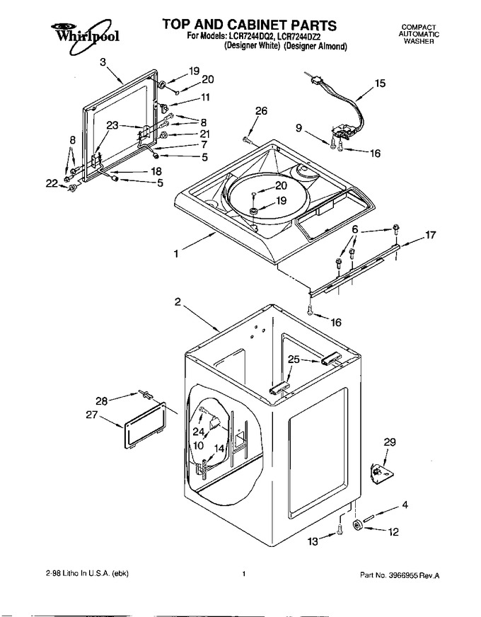 Diagram for LCR7244DZ2