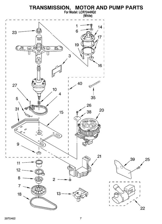 Diagram for LCR7244HQ2