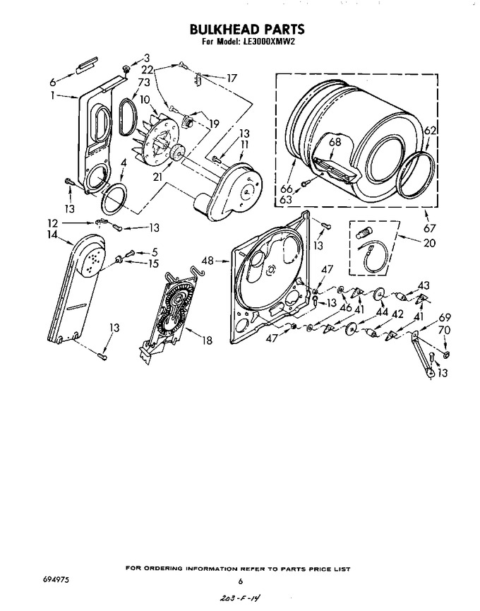 Diagram for LE3000XMW2