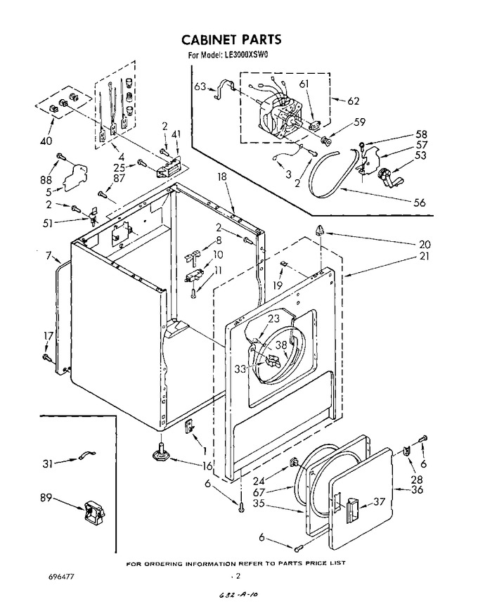 Diagram for LE3000XSW0