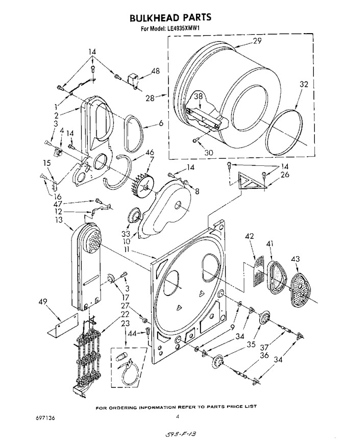 Diagram for LE4935XMW1