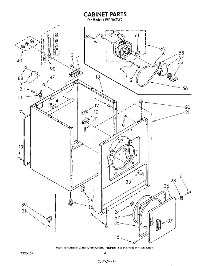 Diagram for LE5320XTG0