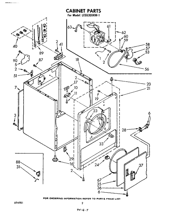 Diagram for LE5530XKW1