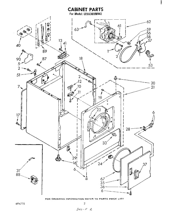 Diagram for LE5530XMW2