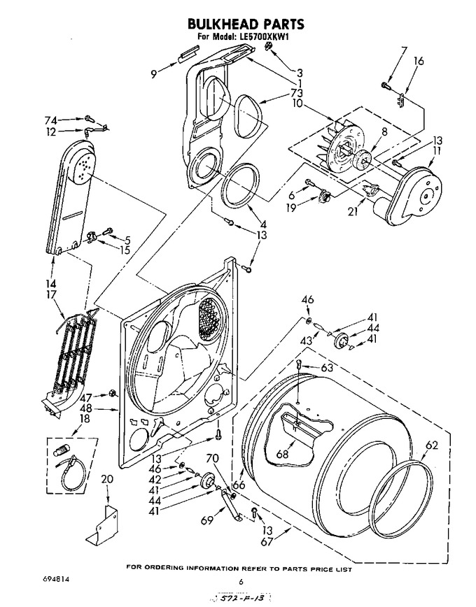 Diagram for LE5700XKW1