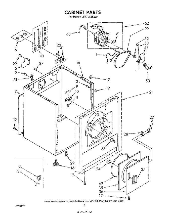 Diagram for LE5750XKW2